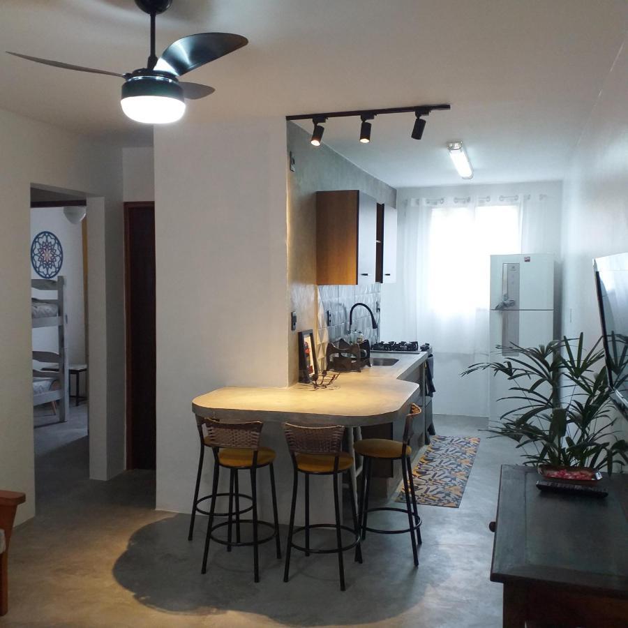 Apartamento Dona Frida Prainha com WiFi recém reformado Caraguatatuba Esterno foto