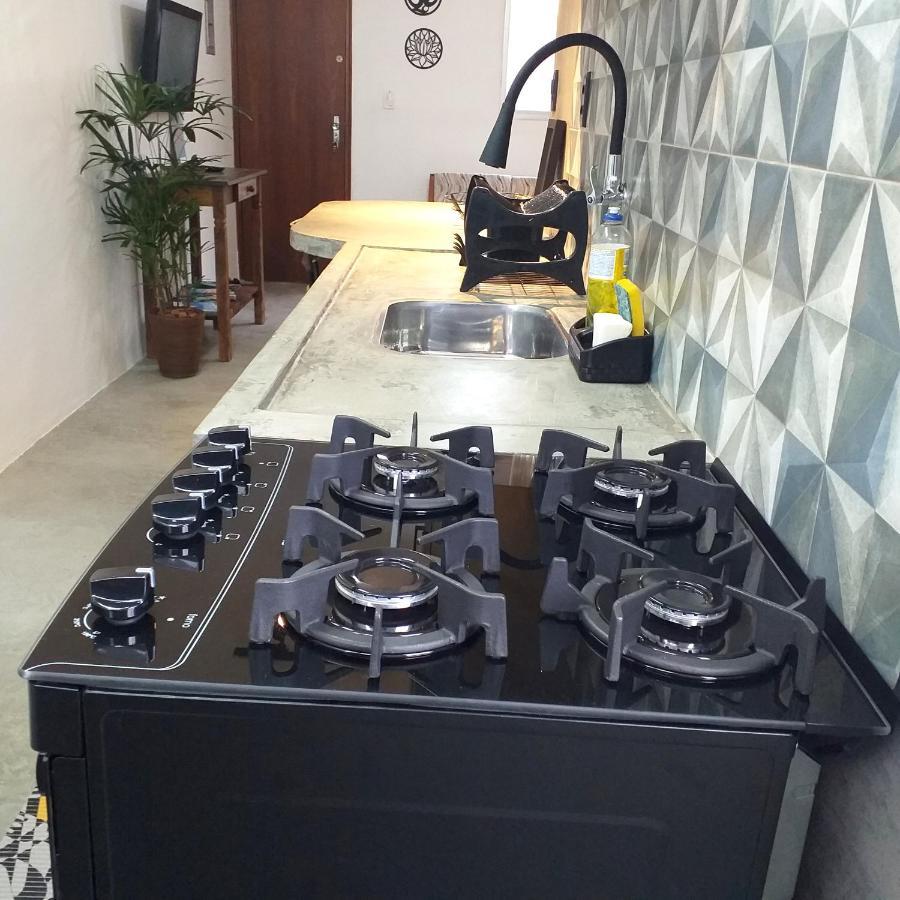 Apartamento Dona Frida Prainha com WiFi recém reformado Caraguatatuba Esterno foto