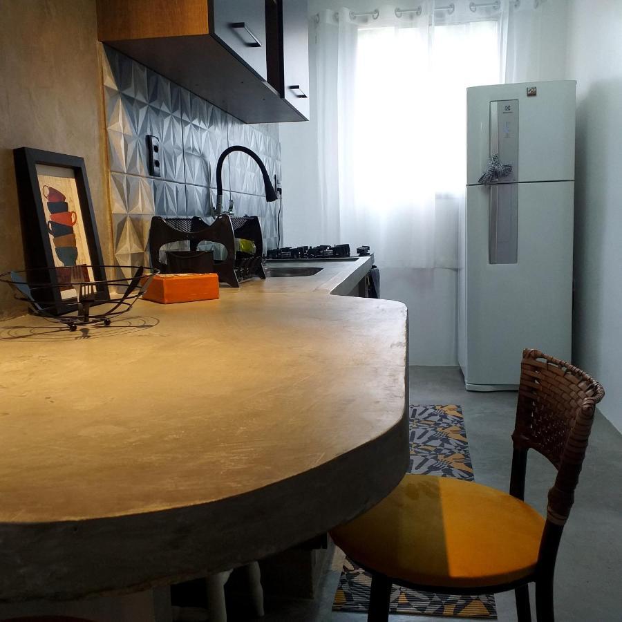 Apartamento Dona Frida Prainha com WiFi recém reformado Caraguatatuba Esterno foto